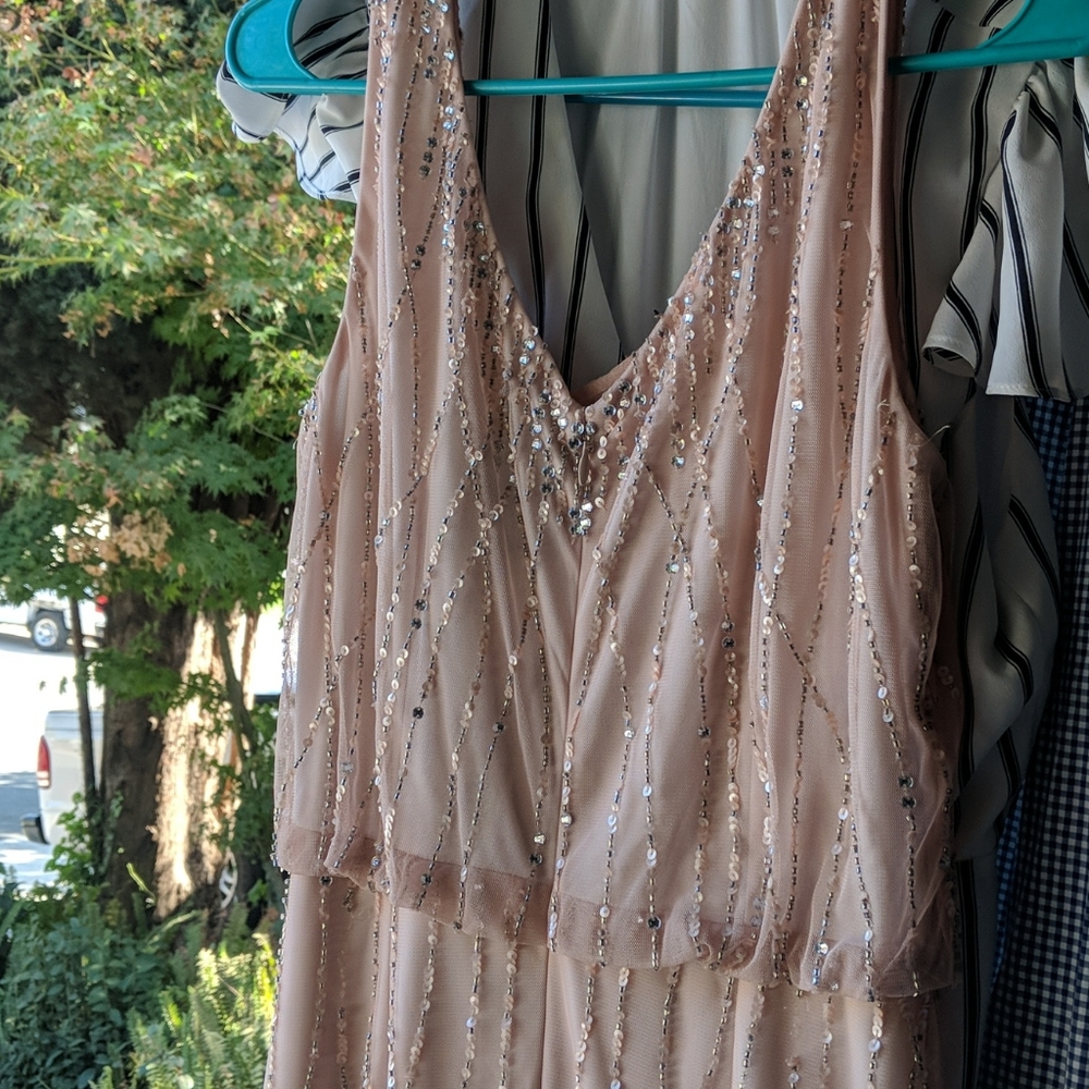 Blush BHLDN bridesmaids dress worn once